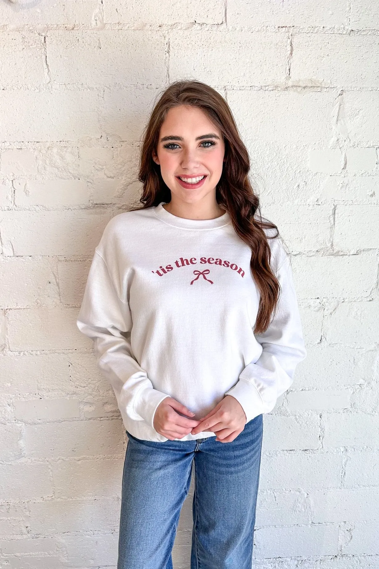 'Tis The Season Graphic Sweatshirt