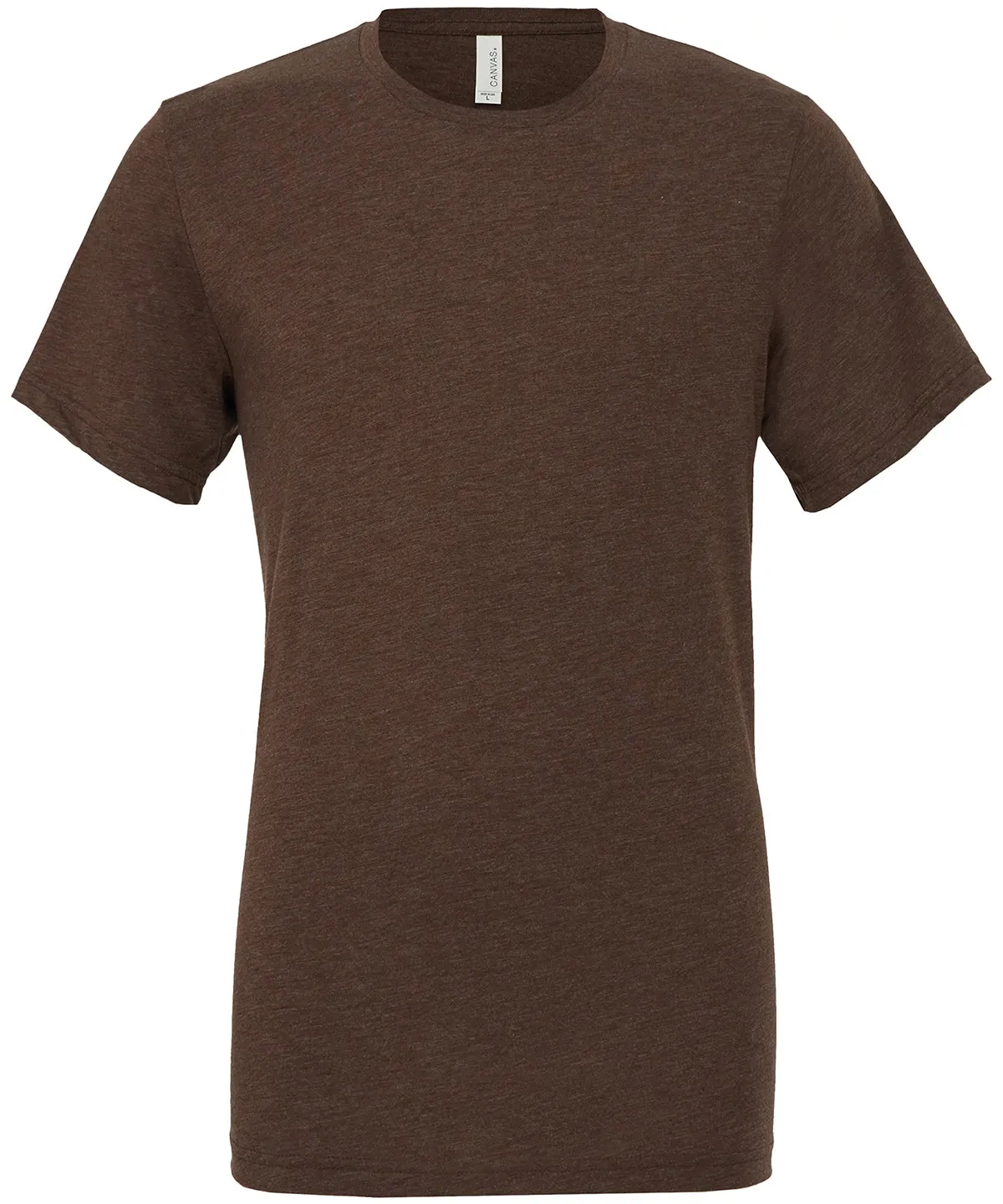 Unisex triblend crew neck t-shirt | Brown Triblend