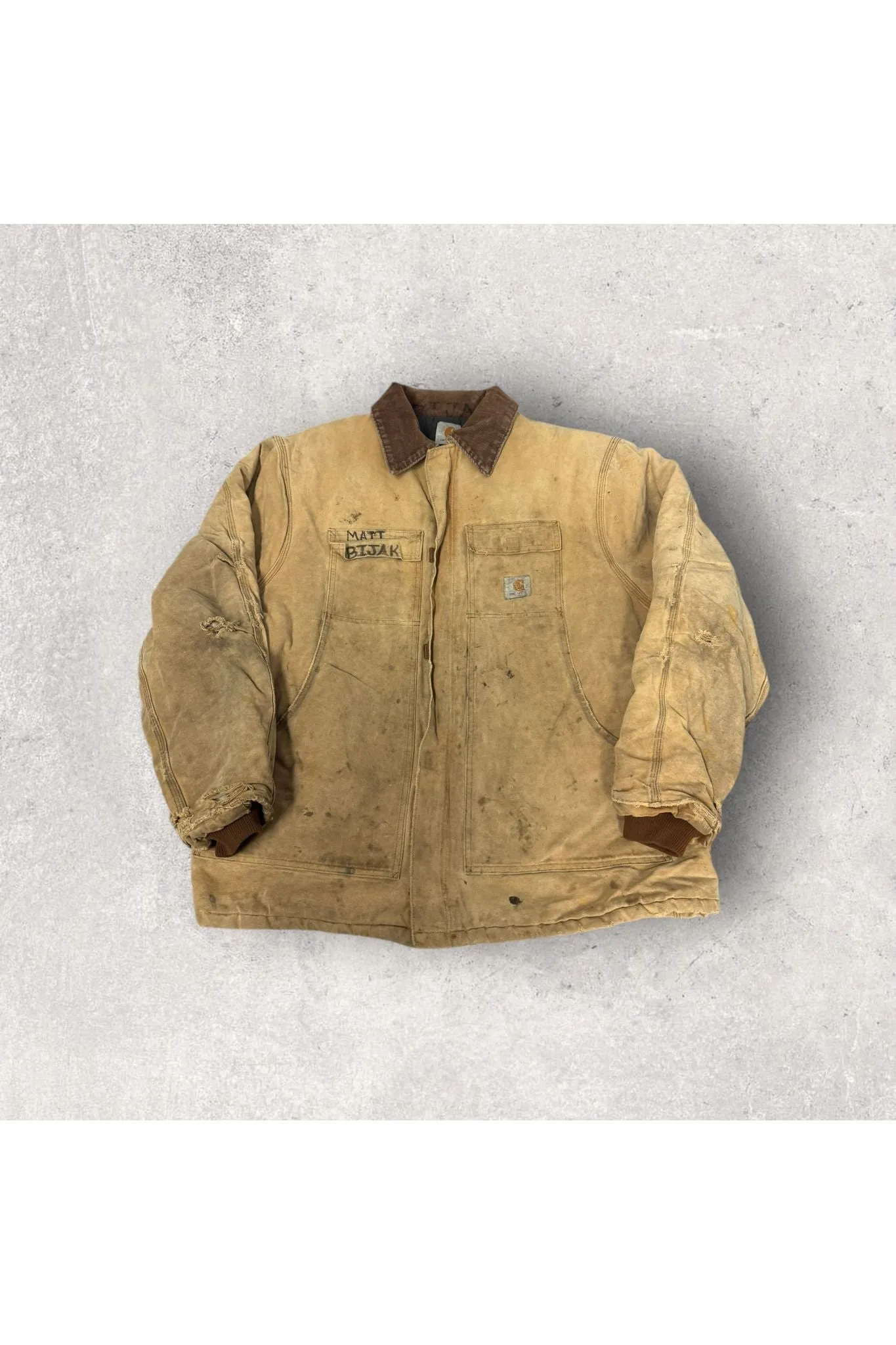 Vintage Carhartt Chore Barn Quilt Lined Workwear Jacket- XL/XXL