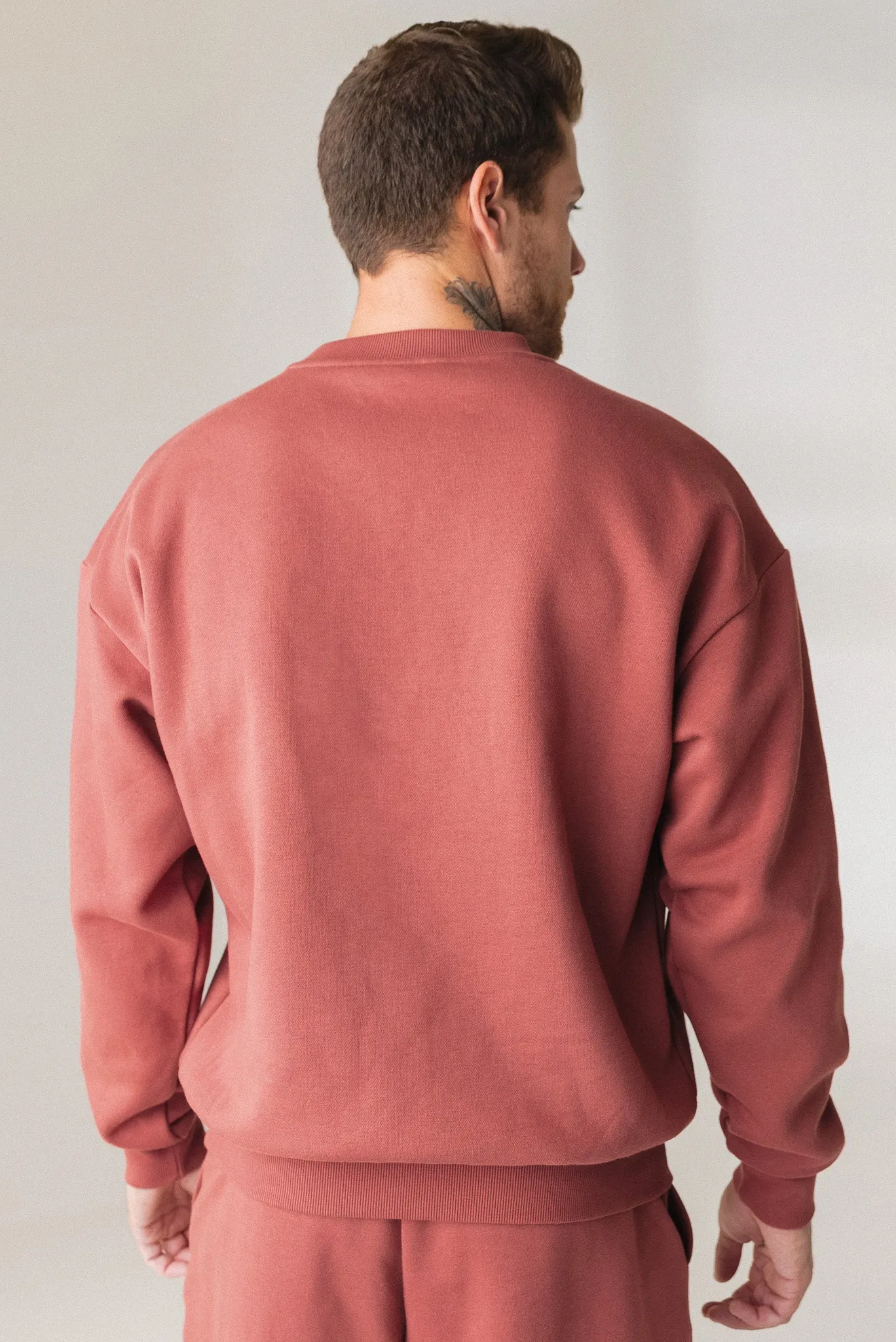 Vitality Cozy Uni Crew - Rosewood