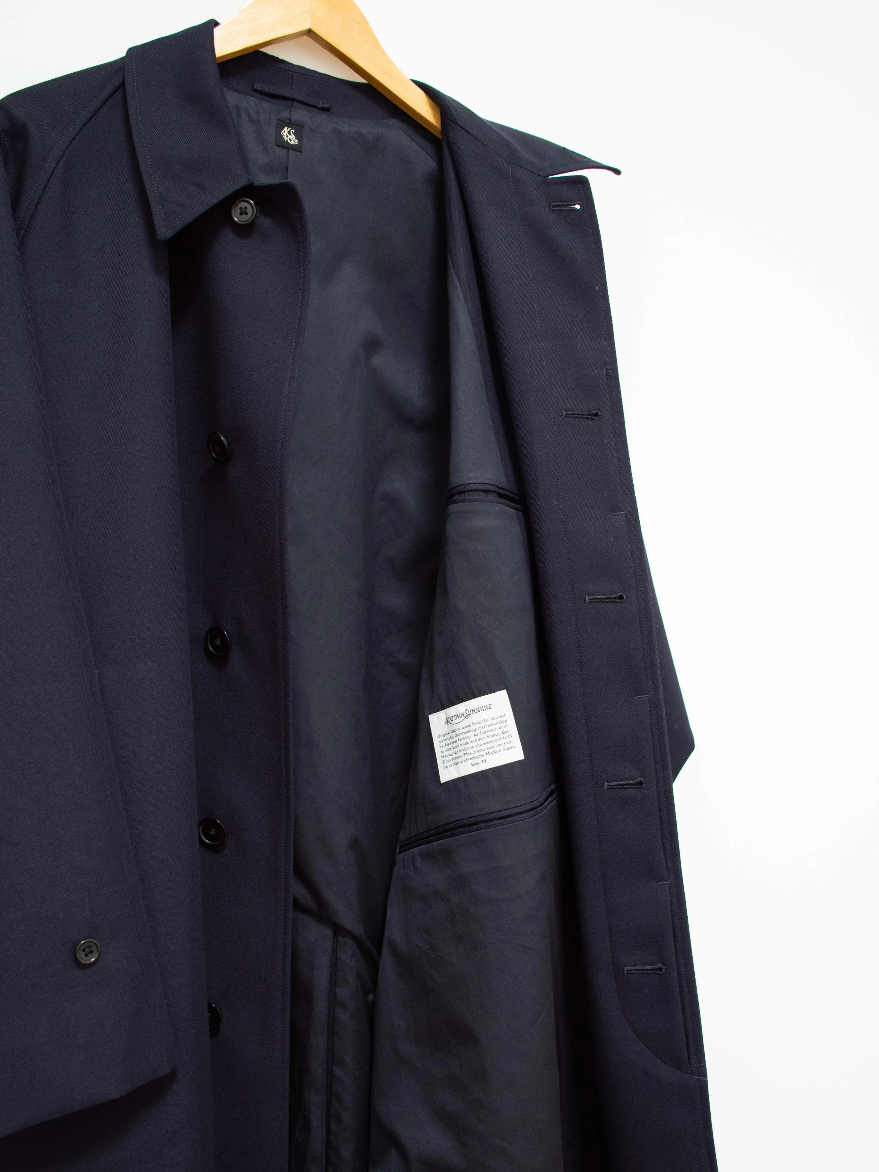 Walker Coat - Navy