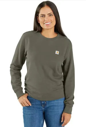 Women's Tencel Fiber Series Relaxed Fit French Terry Crewneck Sweatshirt