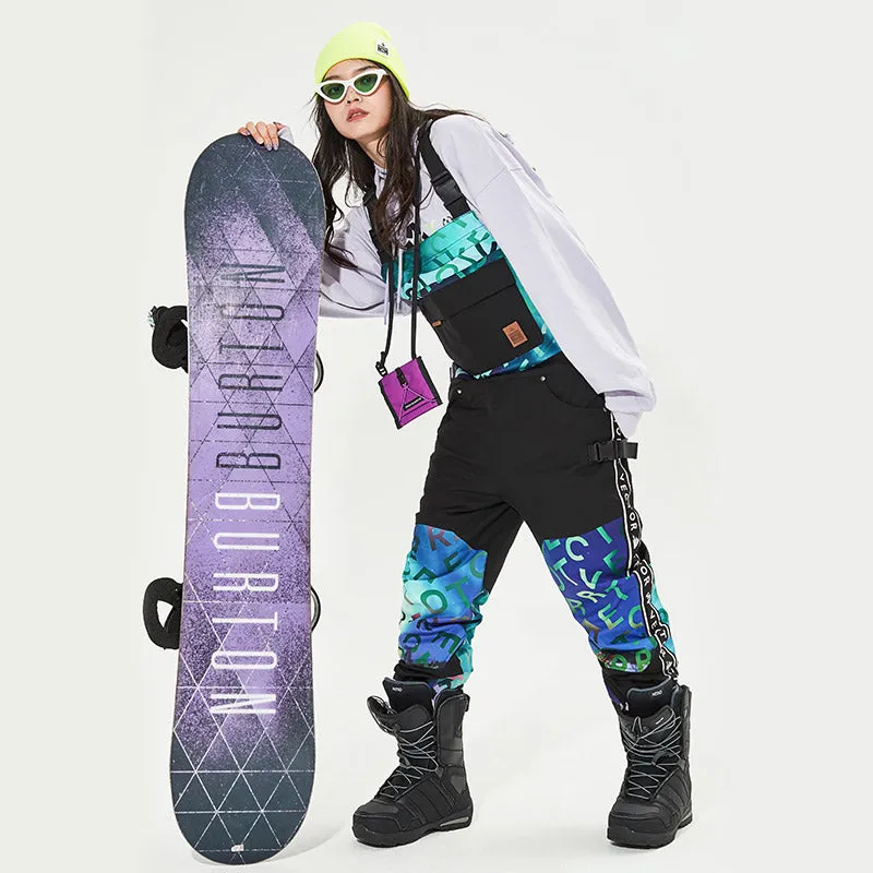 Women's Vector Mountain Queen Insulated Overalls Bib Snow Pants